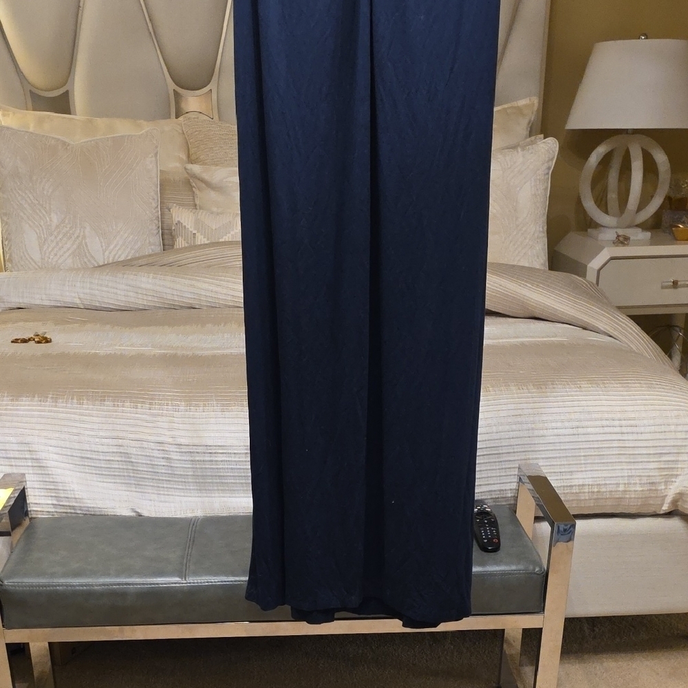 Cache Navy Blue Backless Dress - Picture 4 of 16
